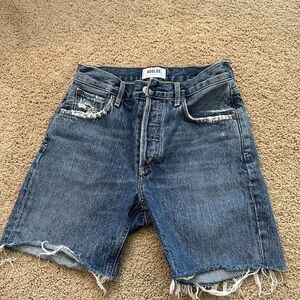 Agolde denim shorts